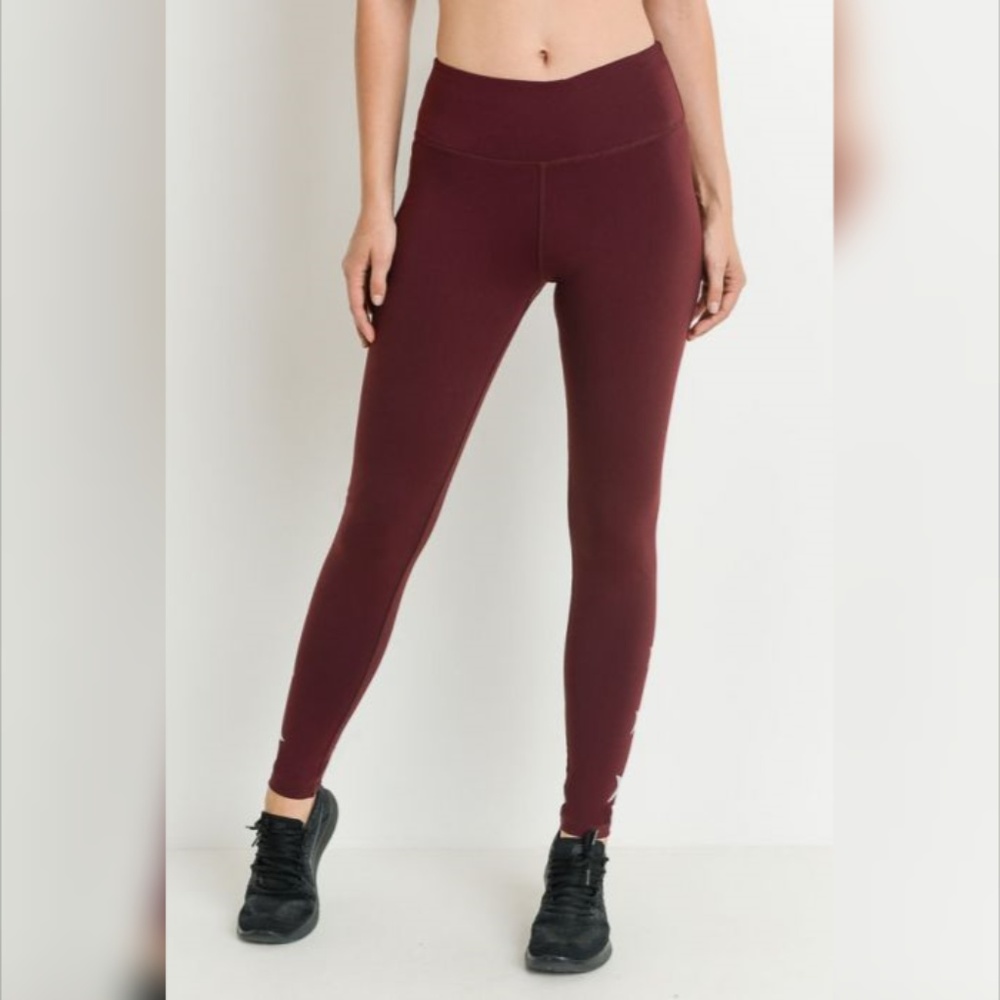 Triple Stars Full Leggings Yoga Pants - Picture 4 of 6